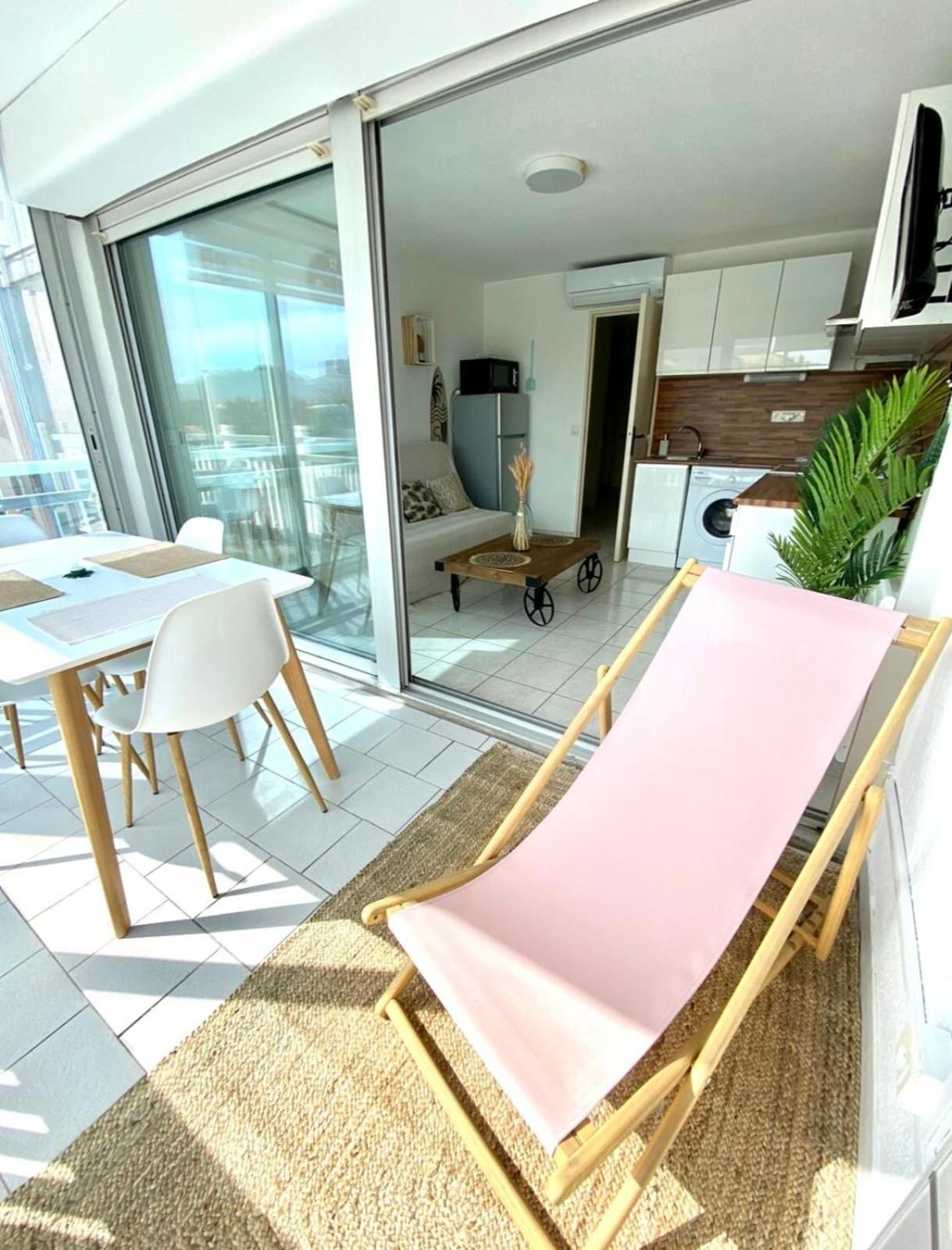 T2 Label Plage Piscine Proche Mer Parking Palavas Экстерьер фото